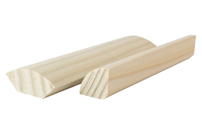 Image of Oecoplan Viertelstab Fichte 12x12 mm 2.4 m bei JUMBO