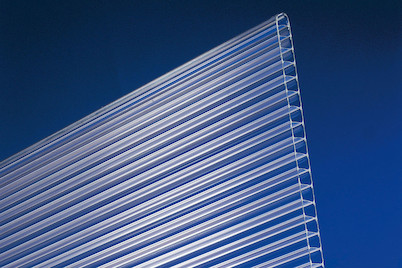 Image of Doppelstegplatten transparent 10 mm 105x200 cm