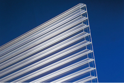 Image of Doppelstegplatten transparent 16 mm 98x200 cm