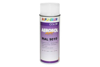 Image of Dupli Color Aerosol Art Spray matt reinweiss 400 ml