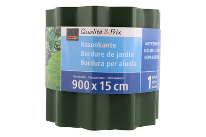 Image of Qualité&Prix Rasenkante Pvc15 cm x 9 m grün