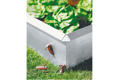 Image of Schneckenzaun Ecke verzinkt bei JUMBO