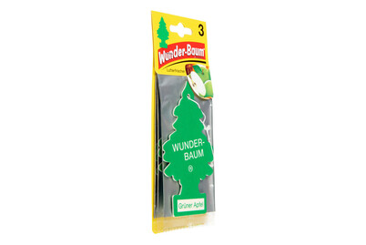 Image of Wunderbaum Lufterfrischer Grüner Apfel 3-er Pack bei JUMBO