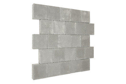 Image of Pflasterstein 20x20x6 cm grau bei JUMBO