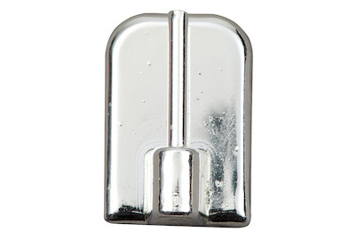 Image of Selbstklebehaken für Vitragestangen, 4 Stk., Höhe: 24 mm Breite: 17 mm Tiefe: 11 mm bei JUMBO