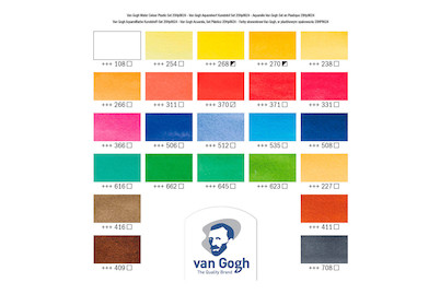 Image of VG Aquarell Plastikkasten 20Hp 8624 bei JUMBO