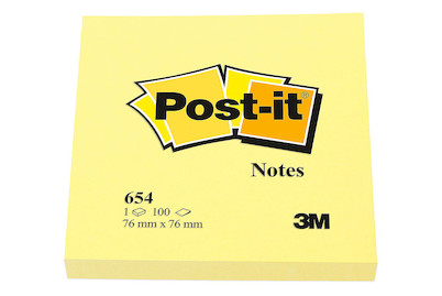Image of Post-it® Canary Gelb - der Klassiker