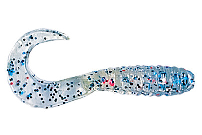 Image of Twister 4 cm 10 Stück glitter silber bei JUMBO