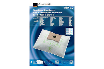 Image of Qualité & Prix Microfaser-Staubbeutel, SA+ 10 bei JUMBO