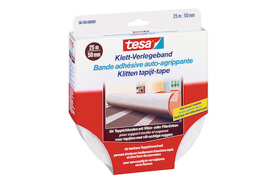 Image of Tesa Klett-Verlegeband für Teppiche 25 m x 50 mm bei JUMBO