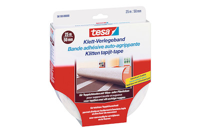 Image of Tesa Klett-Verlegeband für Teppiche 25 m x 50 mm