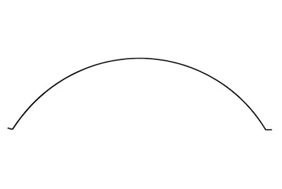 Image of Stützring C Drittelkreis 81 cm bei JUMBO