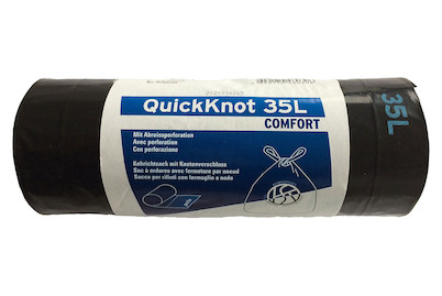 Image of Quick-Tie Kehrichtsack 35l 20 Stück bei JUMBO