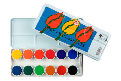 Image of Wasserfarben-Kasten Tempera 30Mp 12 bei JUMBO