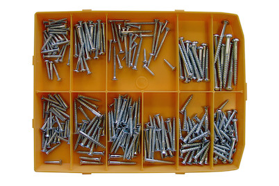 Image of Schrauben- und Nagelsortiment 140 Stück bei JUMBO