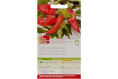 Image of ProSpecieRara Bio Paprika Corno di bue rosso bei JUMBO