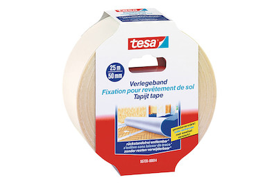 Image of Tesa doppelseitiges Verlegeband 25 m x 50 mm bei JUMBO