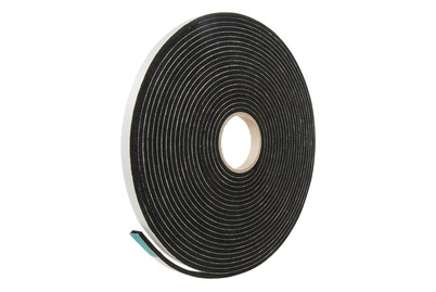 Image of Tesamoll Dichtungsband Neopren-Schaumstoff 10 m x 12 mm x 4 mm schwarz bei JUMBO