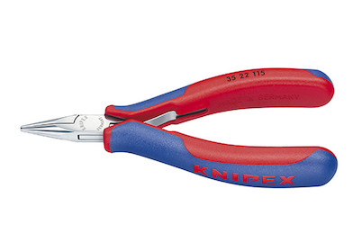 Image of Knipex Elektro-Greifzange flach/rund 115 mm bei JUMBO