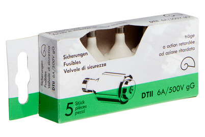 Image of Sicherung T 500 V 6 A 5 Stk. bei JUMBO