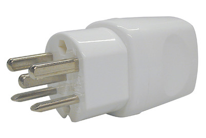 Image of Stecker T25 16 A weiss
