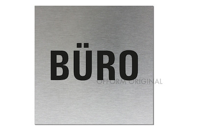 Image of Alu-Schild Büro bei JUMBO