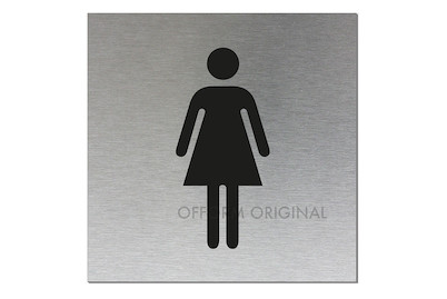 Image of Alu-Schild Damen bei JUMBO