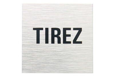 Image of Alu-Schild Tirez bei JUMBO