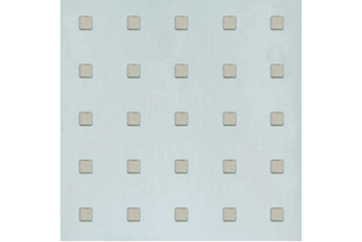 Image of Blech Quadratloch 24x48 cm glänzend bei JUMBO