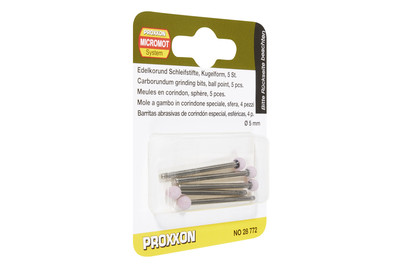 Image of Proxxon Schleifstift Edelkorund Kugel 5 Stück bei JUMBO