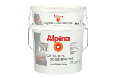 Image of Alpina Garagen-Bodenfarbe betongrau 5 kg