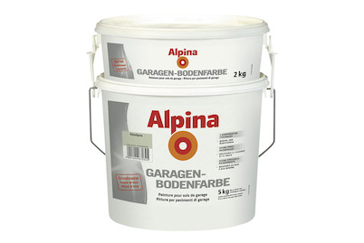 Image of Alpina Garagen-Bodenfarbe kieselgrau 5 kg bei JUMBO