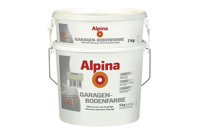 Image of Alpina Garagen-Bodenfarbe kieselgrau 5 kg