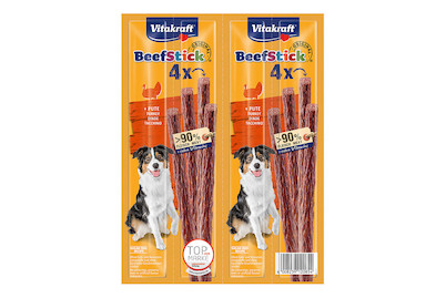 Image of Vitakraft Beef-Stick Hundesnack Truthahn 4x12g