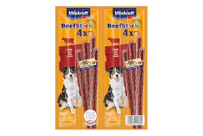 Image of Vitakraft Beef-Stick Hundesnack Rind 4x12g bei JUMBO