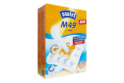 Image of Swirl Staubfilterbeutel M49 MicroPor Plus AirSpace bei JUMBO