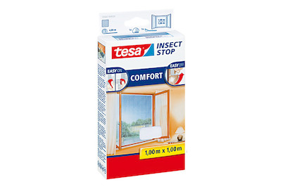 Image of Tesa Fliegengitter Fenster 1x1 m weiss bei JUMBO