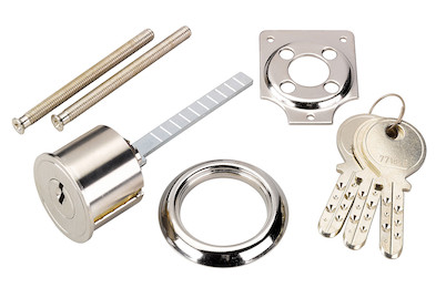 Image of Sicherheitszylinder Typ Kaba vernickelt bei JUMBO