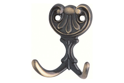 Image of Mantelhaken brüniert altmessing bei JUMBO