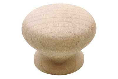 Image of Möbelknopf Ahorn roh S300-30Hz35 bei JUMBO