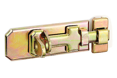 Image of Schlosssriegel mit Schlaufe 100x40 mm bei JUMBO