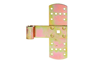 Image of Kreuzband verzinkt buntchrom 160 x 13 mm bei JUMBO