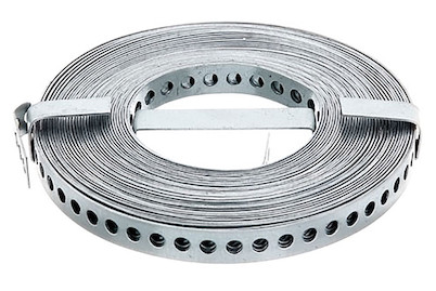 Image of Lochband breit Eisenverzinkt 12 mm x 10 m bei JUMBO