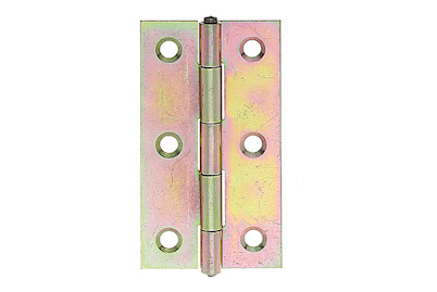 Image of Scharnier verzinkt schmal 63.5x33.5x1 mm bei JUMBO