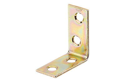 Image of Stuhlwinkel buntchrom verzinkt 12 Stück 30 x 30 x 14 mm bei JUMBO