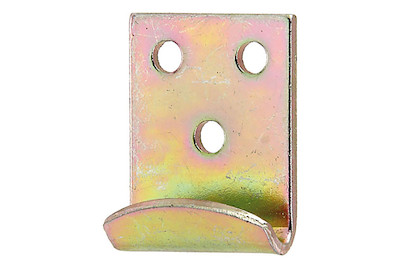 Image of Schliesshaken Form C gerade verzinkt 25x33 mm bei JUMBO