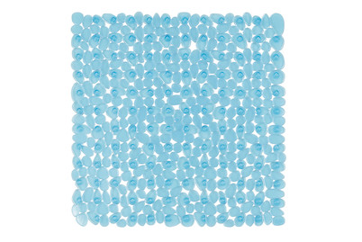 Image of Wanneneinlage Riverstone 54x54 cm clear blue