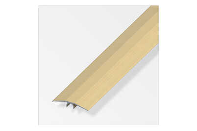 Image of Parkett Übergangsprofil Alu 1 m a=46 mm ahorn, geschrumpft bei JUMBO