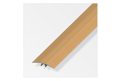 Image of Parkett Übergangsprofil Alu 1 m a=46 mm buche, geschrumpft bei JUMBO