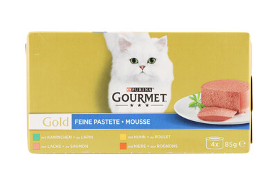 Image of Gourmet Gold Mousse assortiert 4x85g bei JUMBO